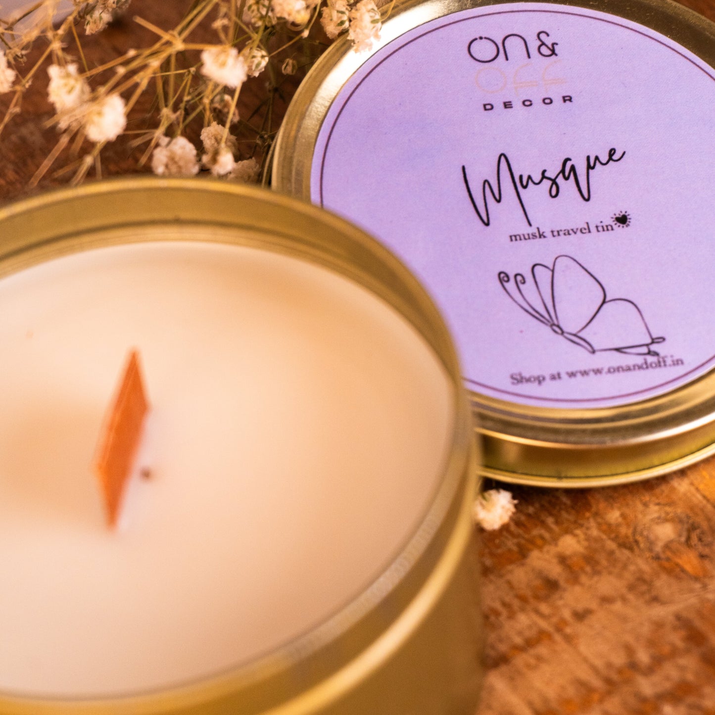Musque | Travel Tin Candle