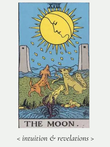 The Moon | Tarot Candle | 120ml